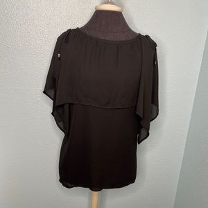 Ellen Weaver Sheer Blouse